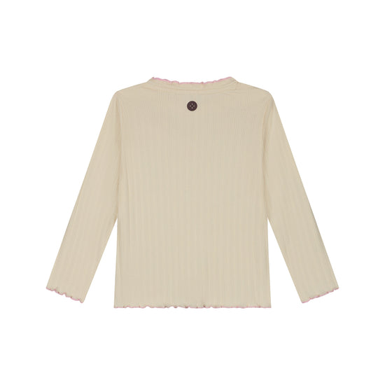 Stains & Stories Mädchen Langarmshirt SSA26408656 – cream