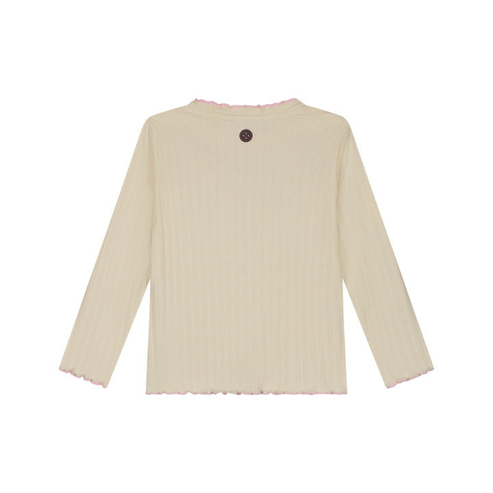 Stains & Stories Mädchen Langarmshirt SSA26408656 – cream
