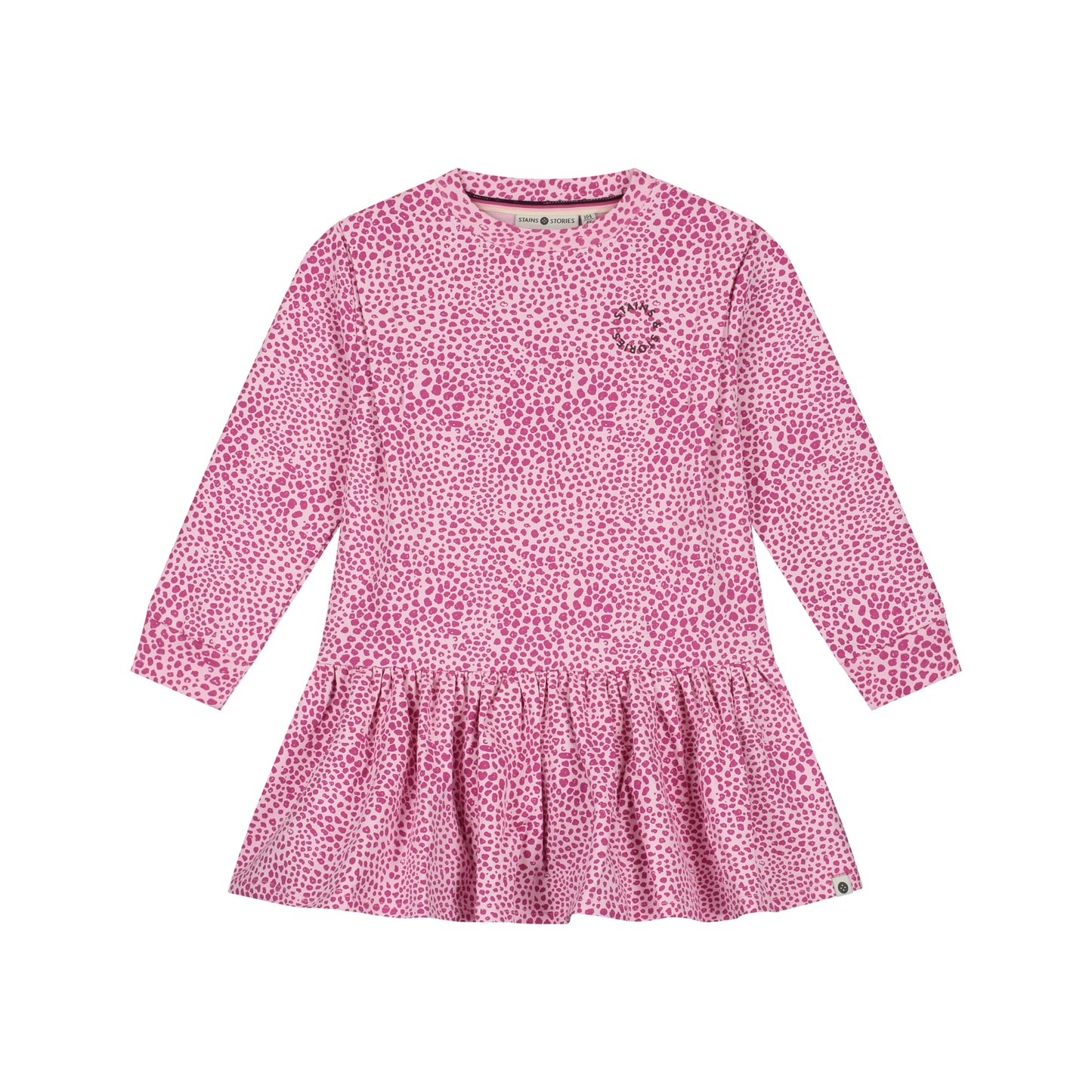 Stains & Stories Mädchen Kleid SSA26408750 – pink