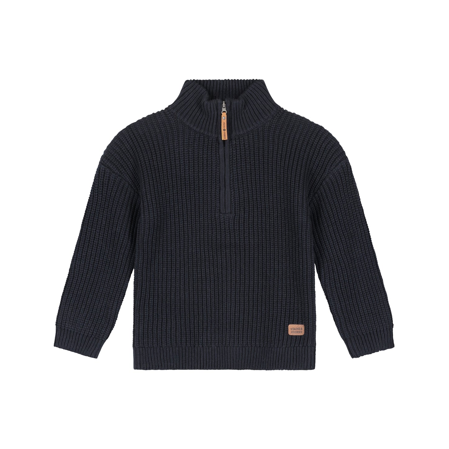 Stains & Stories Jungen Strickpullover SSA26507371 – navy