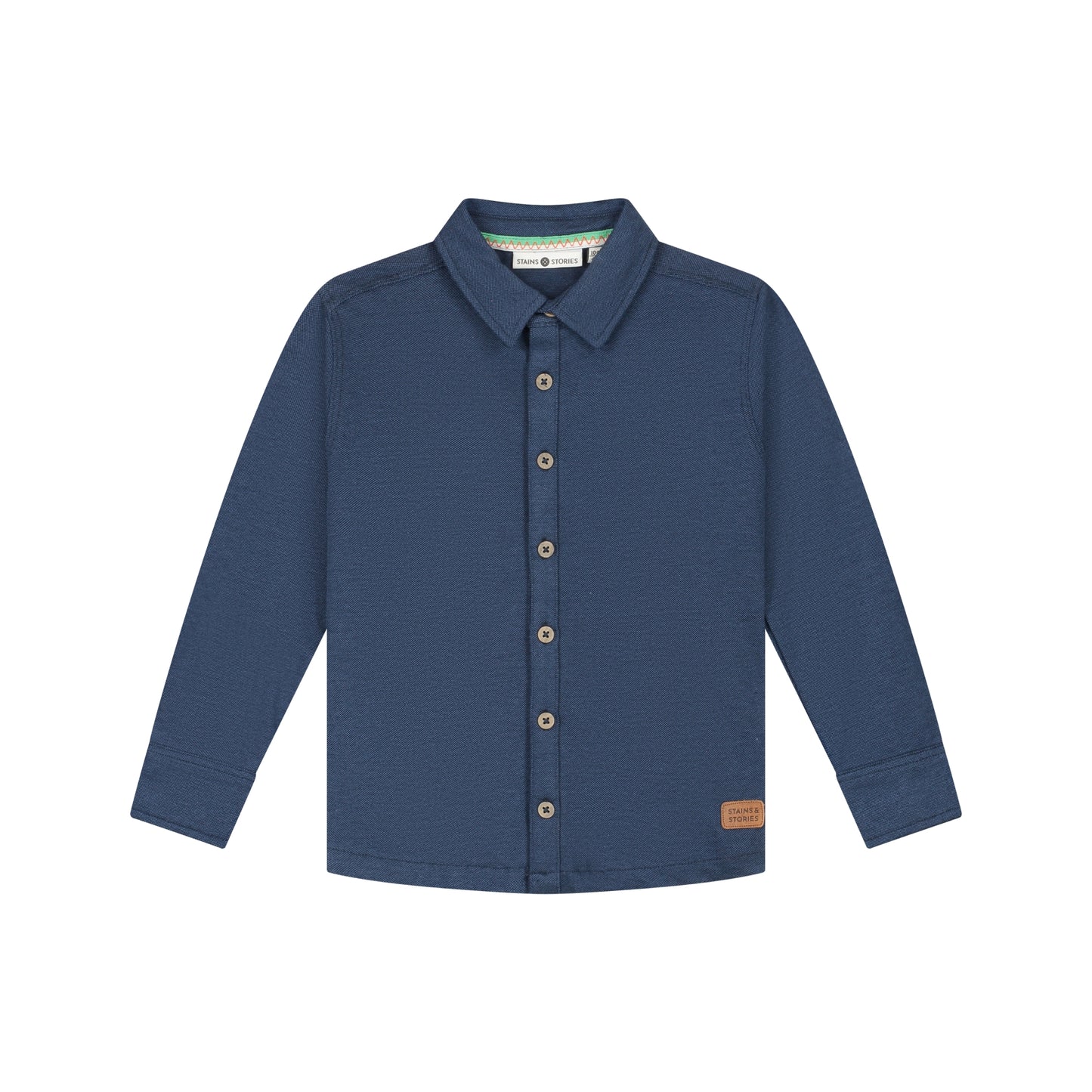 Stains & Stories Jungen Langarmshirt SSA26507571 – navy