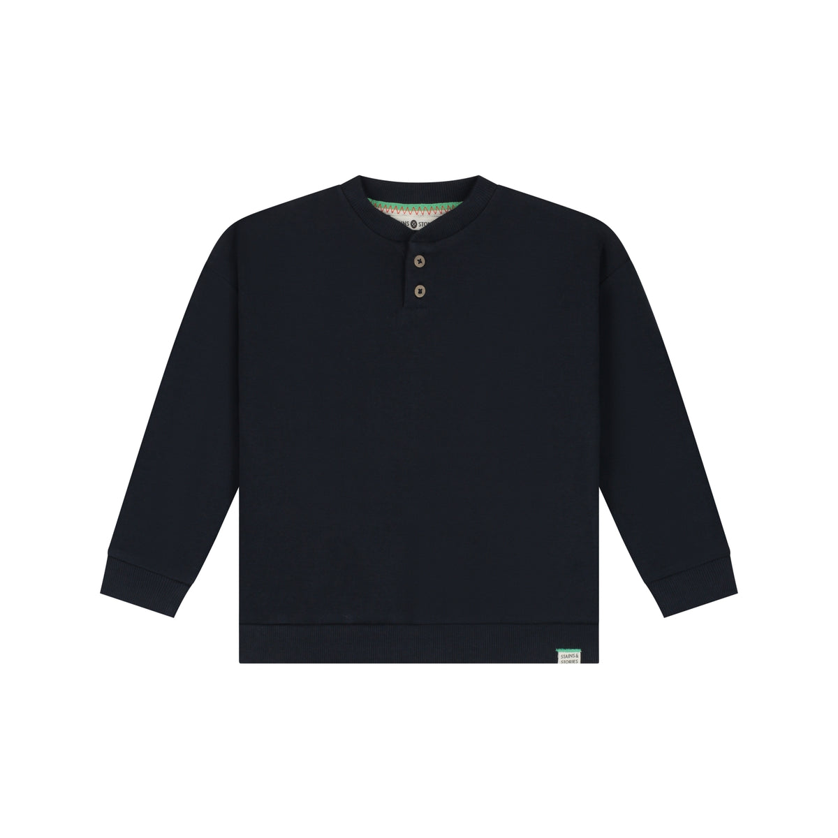 Stains & Stories Jungen Langarmshirt SSA26507681 – navy