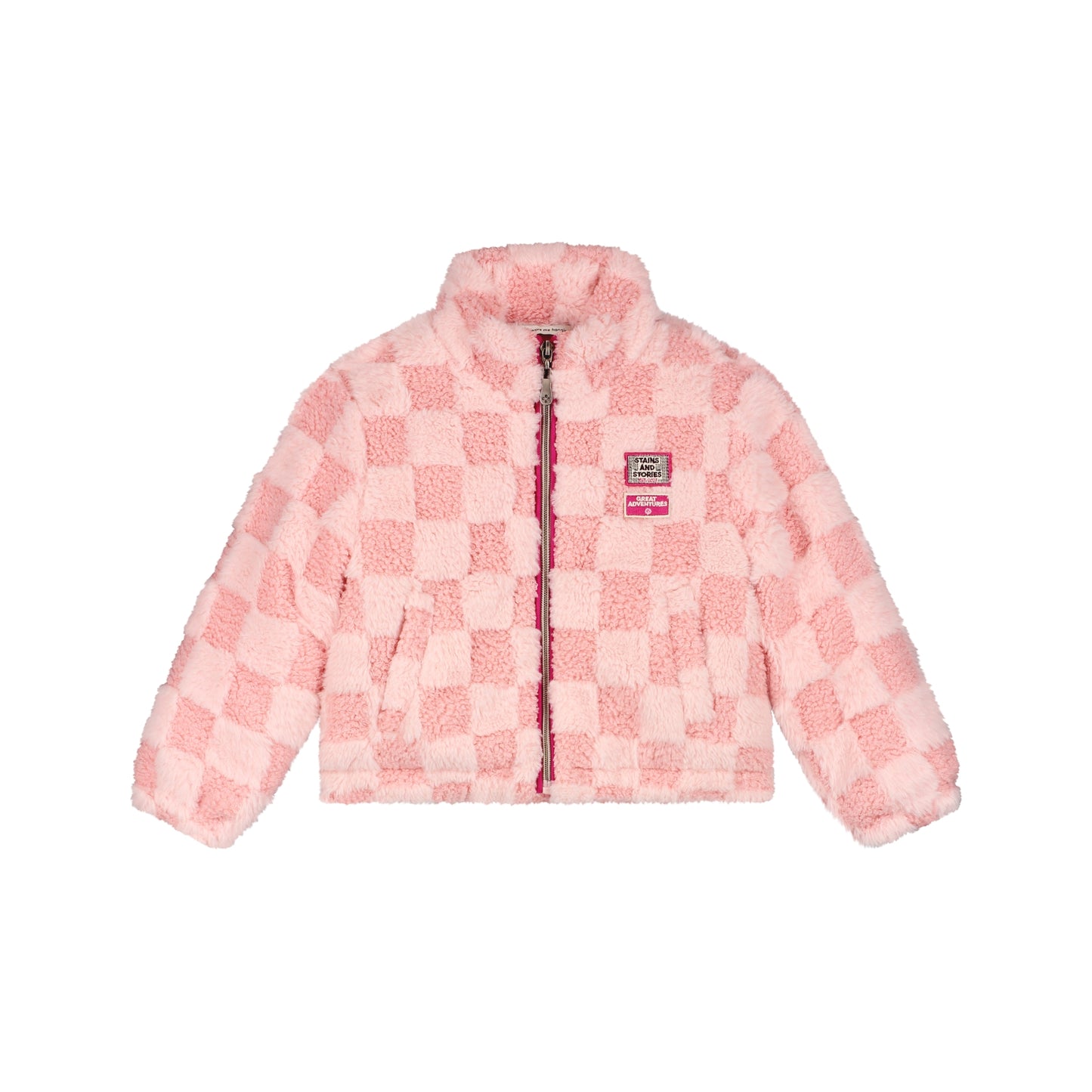 Stains & Stories Mädchen Jacke SSA26508170 – pink