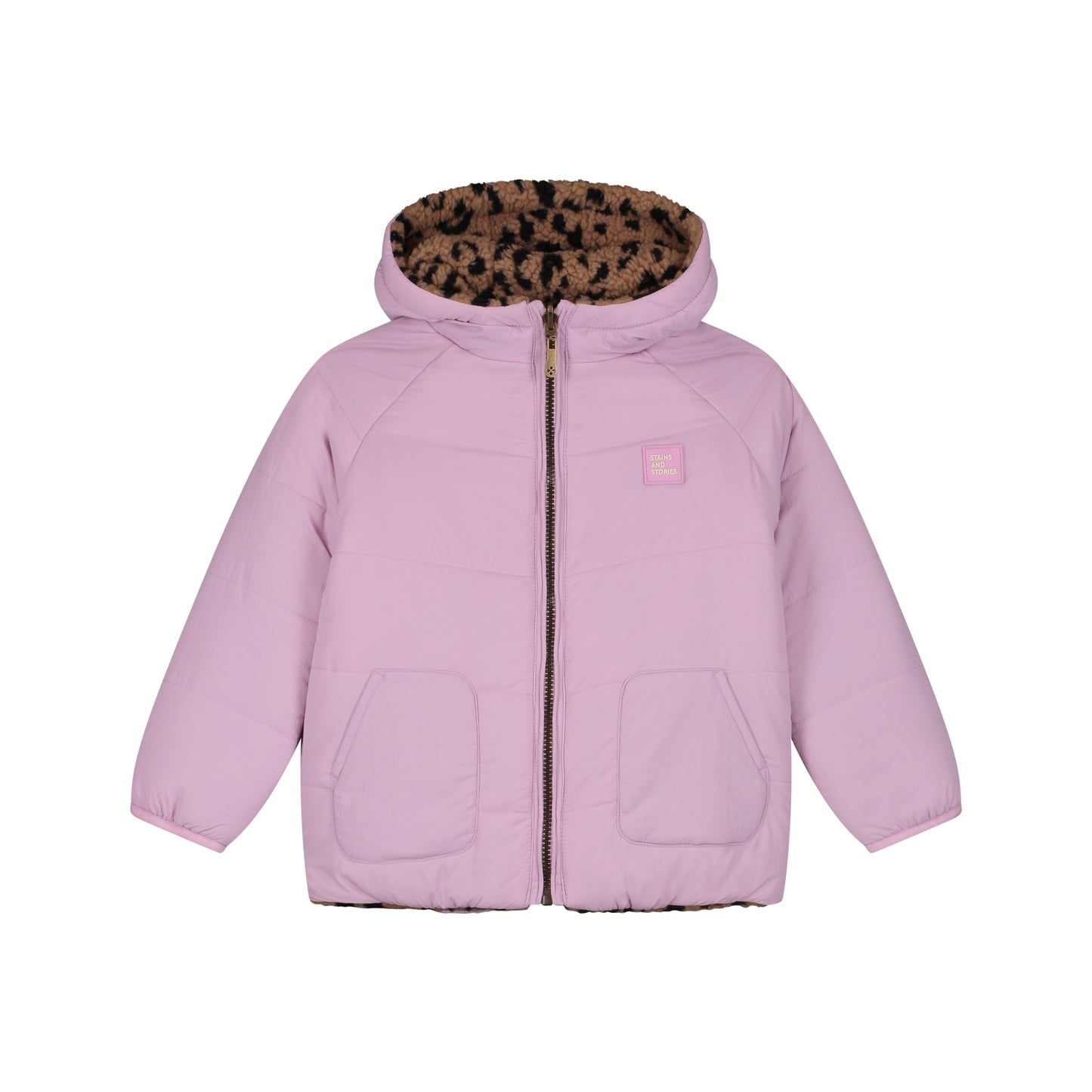 Stains & Stories Mädchen Jacke SSA26508174 – candy