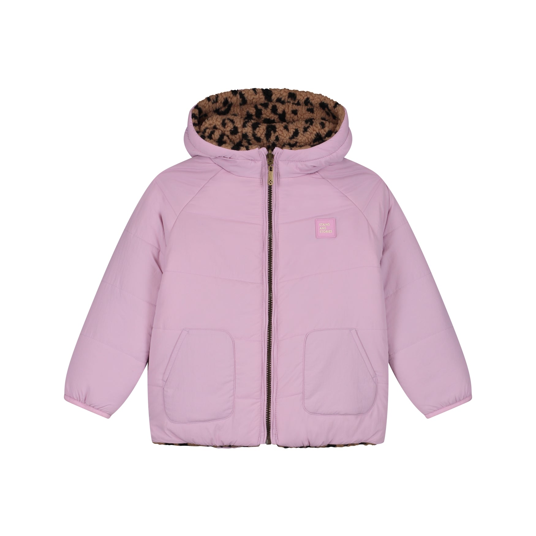 Stains & Stories Mädchen Jacke SSA26508174 – candy