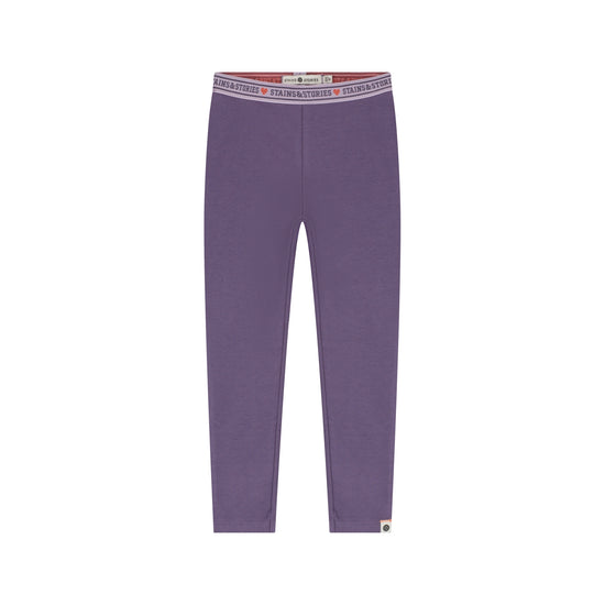 Stains & Stories Mädchen Hose SSA26508284 – grape