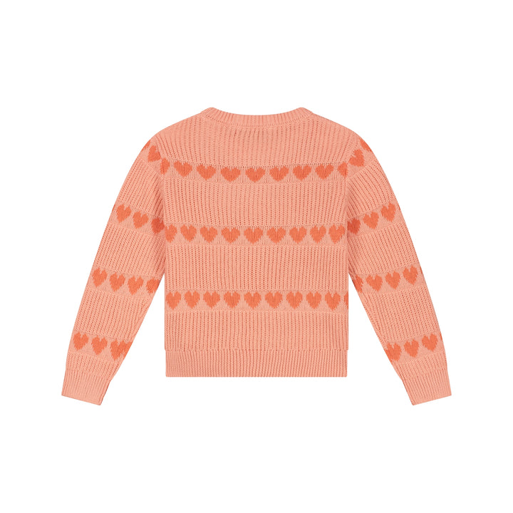 Stains & Stories Mädchen Strickjacke SSA26508374 – salmon
