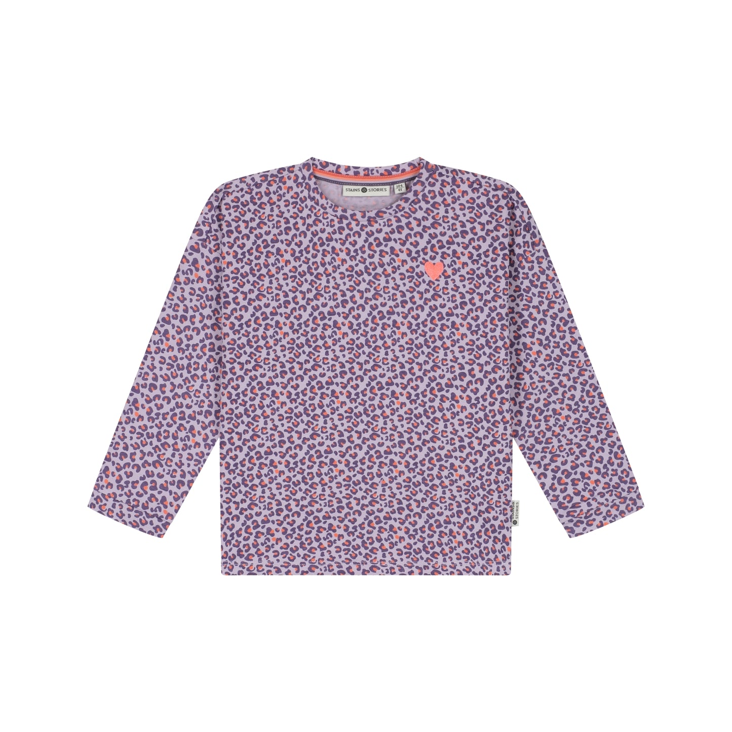 Stains & Stories Mädchen Langarmshirt SSA26508672 – lilac