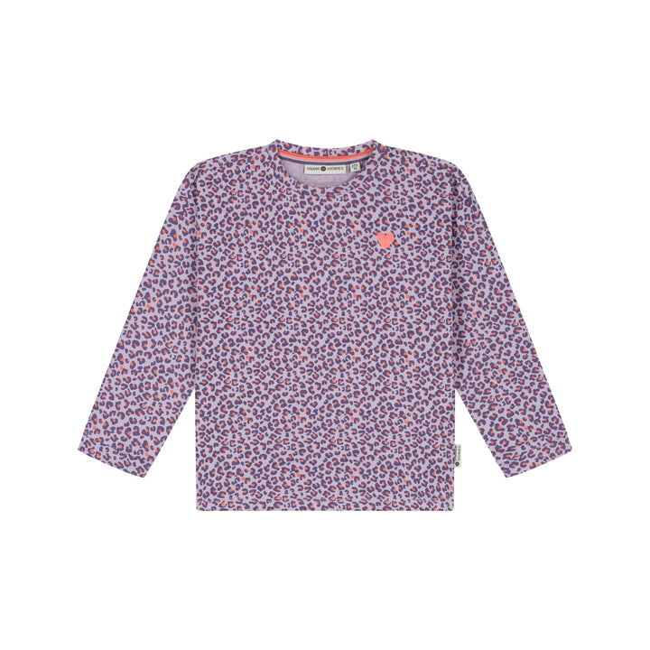 Stains & Stories Mädchen Langarmshirt SSA26508672 – lilac