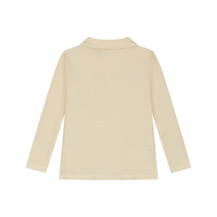 Stains & Stories Mädchen Langarmshirt SSA26508676 – cream