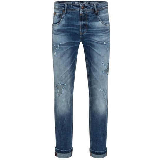 Timezone Herren Jeans Hose ScottTZ-repair wash