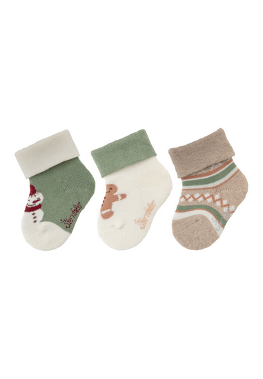 Sterntaler Baby Socken Weihnacht 3er Pack