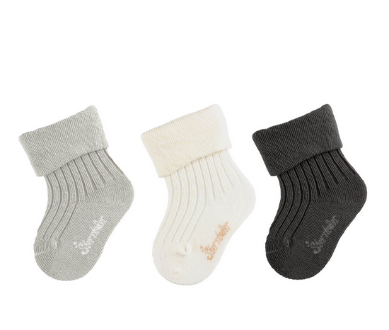 Sterntaler Baby Socken Rippe 3er Pack