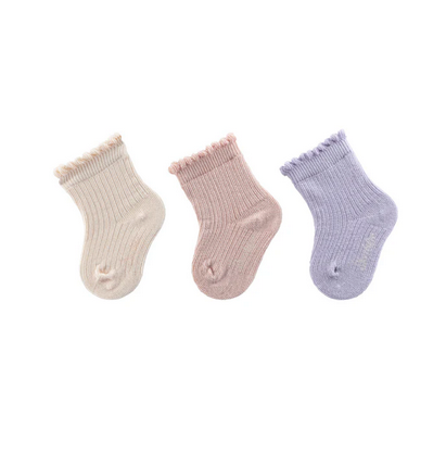 Sterntaler Baby-Söckchen 3er-Pack uni