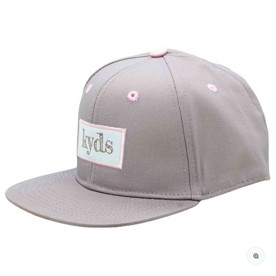 kyds Kinder Snapback Cap - Pure Sweet Grey