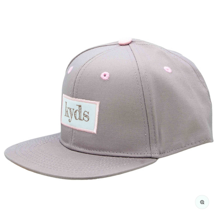 kyds Kinder Snapback Cap - Pure Sweet Grey