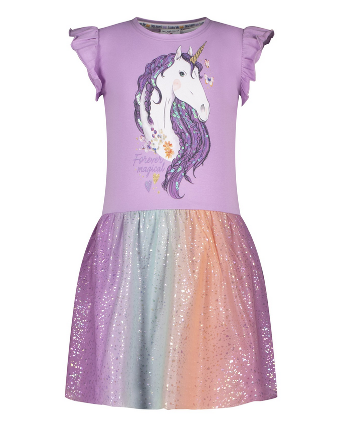 Salt And Pepper Mädchen Kleid 5632031866 – bright orchid