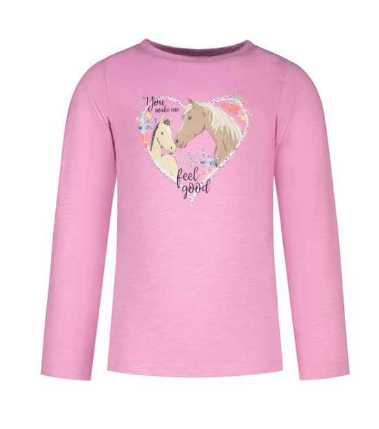 Salt And Pepper Mädchen Longsleeve 5632013832 – hot rose