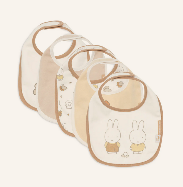 Jollein Baby Lätzchen - Miffy Family Farm