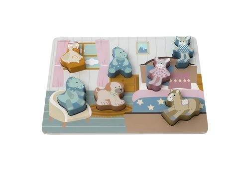 Sterntaler Baby Accessoires Holzpuzzle STERNTALER FREUNDE
