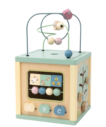 Sterntaler Baby Accessoires Motorikwürfel Holz