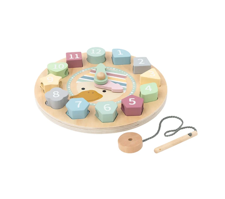 Sterntaler Baby Accessoires Lernuhr Holz ENTE Edda