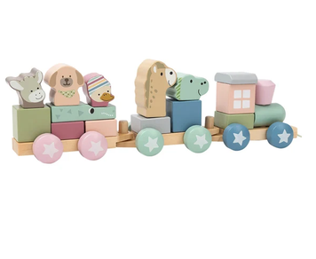 Sterntaler Baby Accessoires  Steckspiel Holzeisenbahn