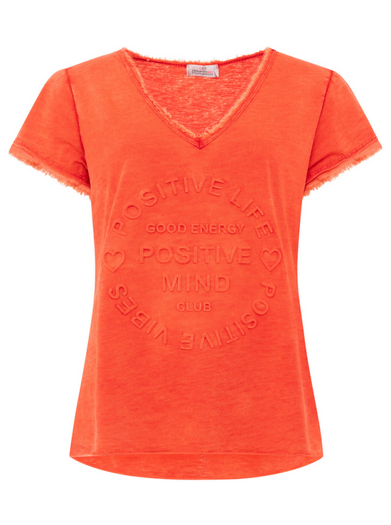 Zwillingsherz Damen T-Shirt BW "Positive Mind"