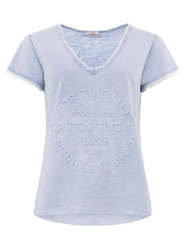 Zwillingsherz Damen T-Shirt BW "Positive Mind"