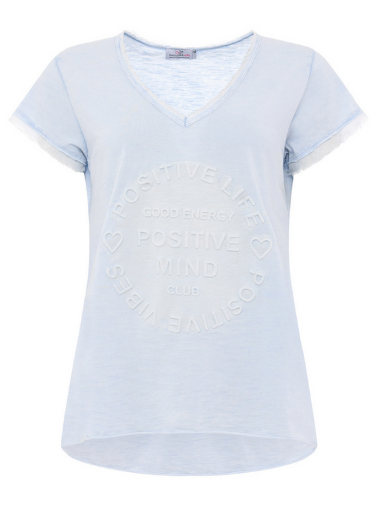 Zwillingsherz Damen T-Shirt BW "Positive Mind"
