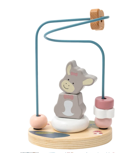 Sterntaler Baby Accessoires Motorikschleife Holz