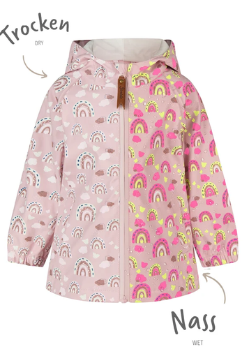 Sterntaler Kinder Regenjacke ungefüttert Regenbogen 5652601