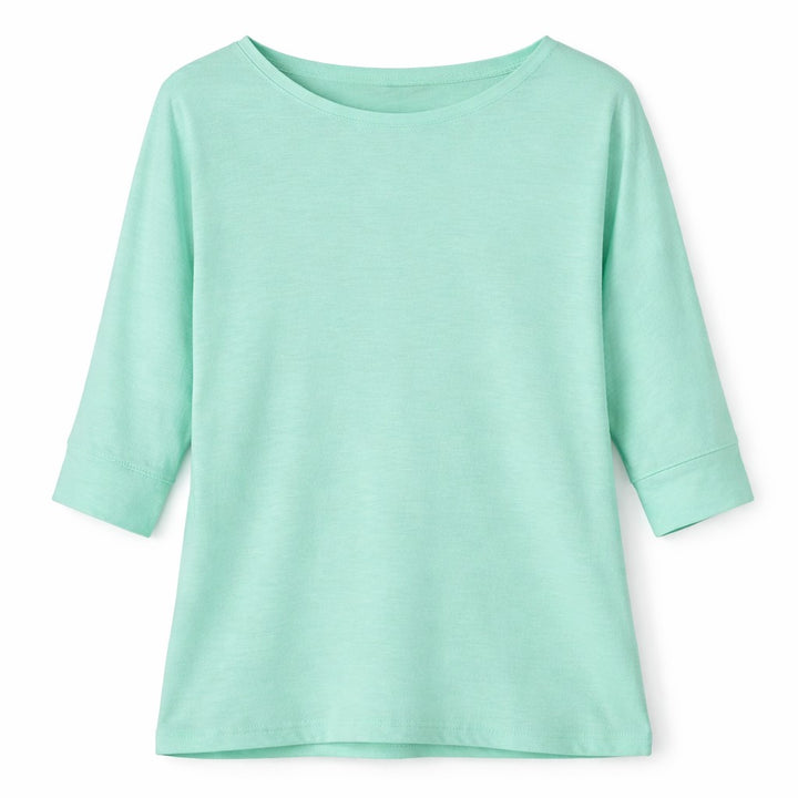 Ragwear Damen T-Shirt Shimona Slub – lagoon green