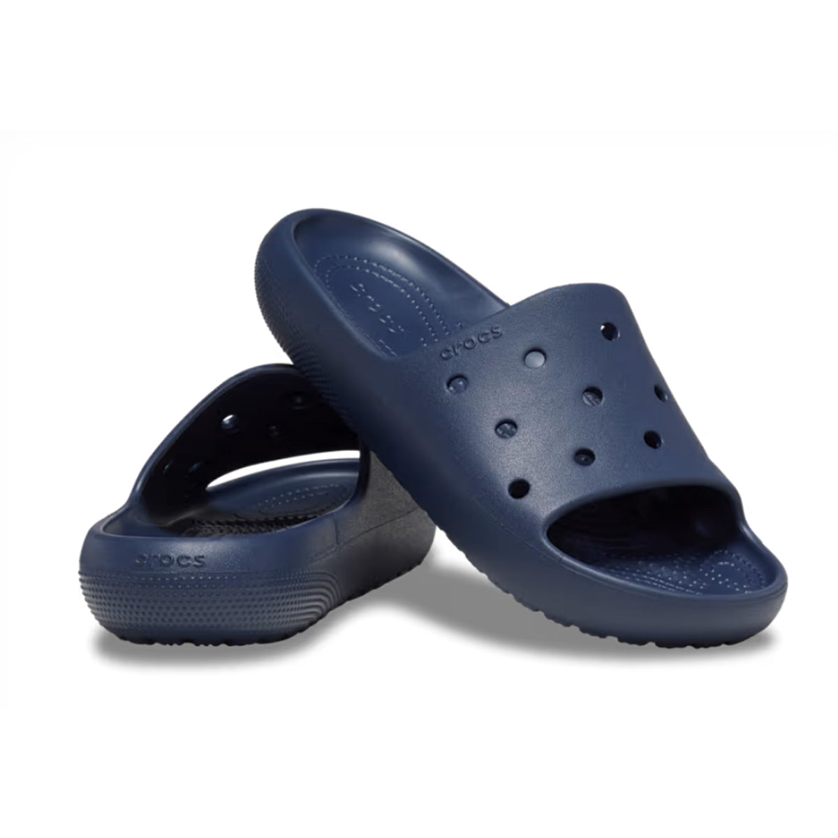 Crocs Unisex Classic Slide V2 - navy