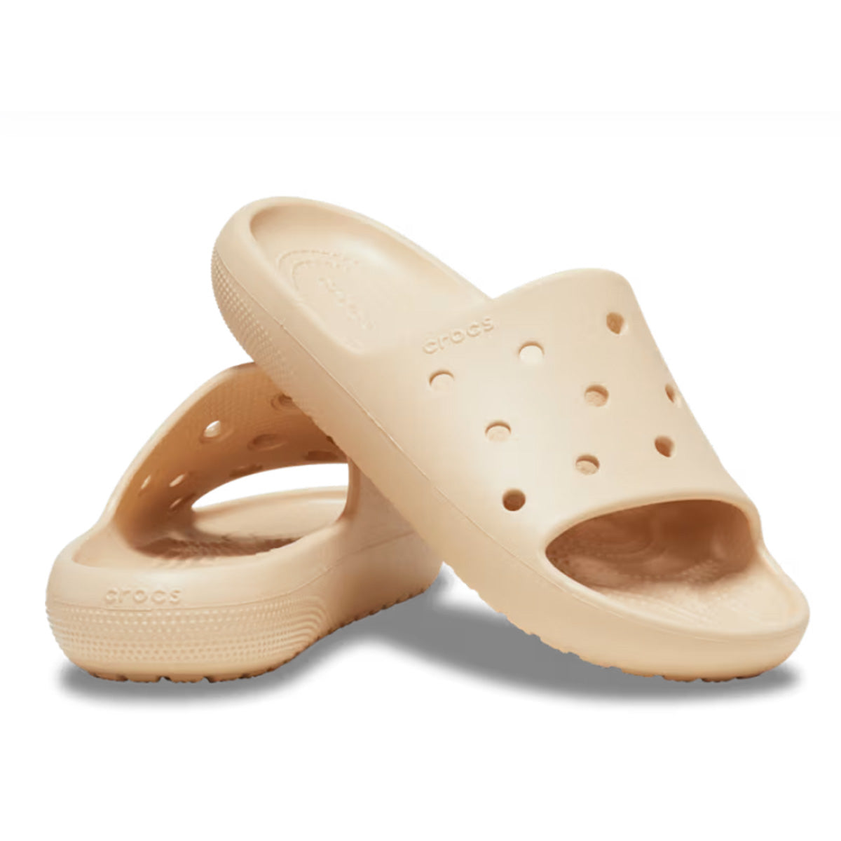 Crocs Unisex Classic Slide V2 - shitake