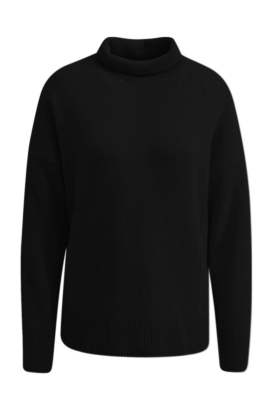 Smith and Soul Damen Strickpullover mit Stehkragen