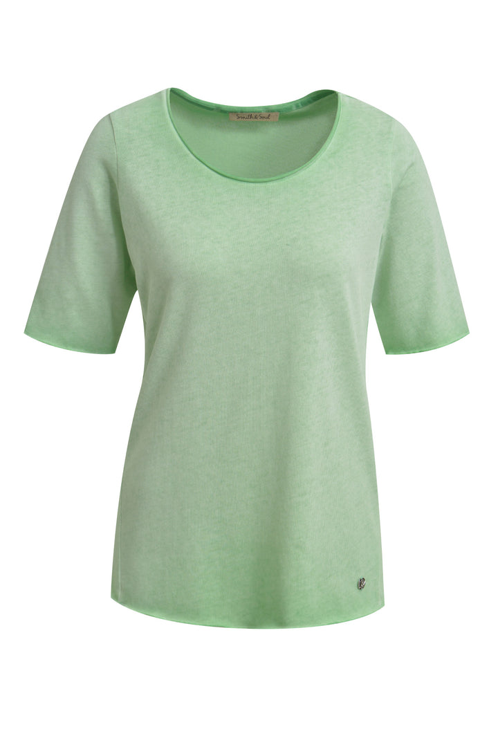 Smith and Soul Damen Basic T-Shirt Knit