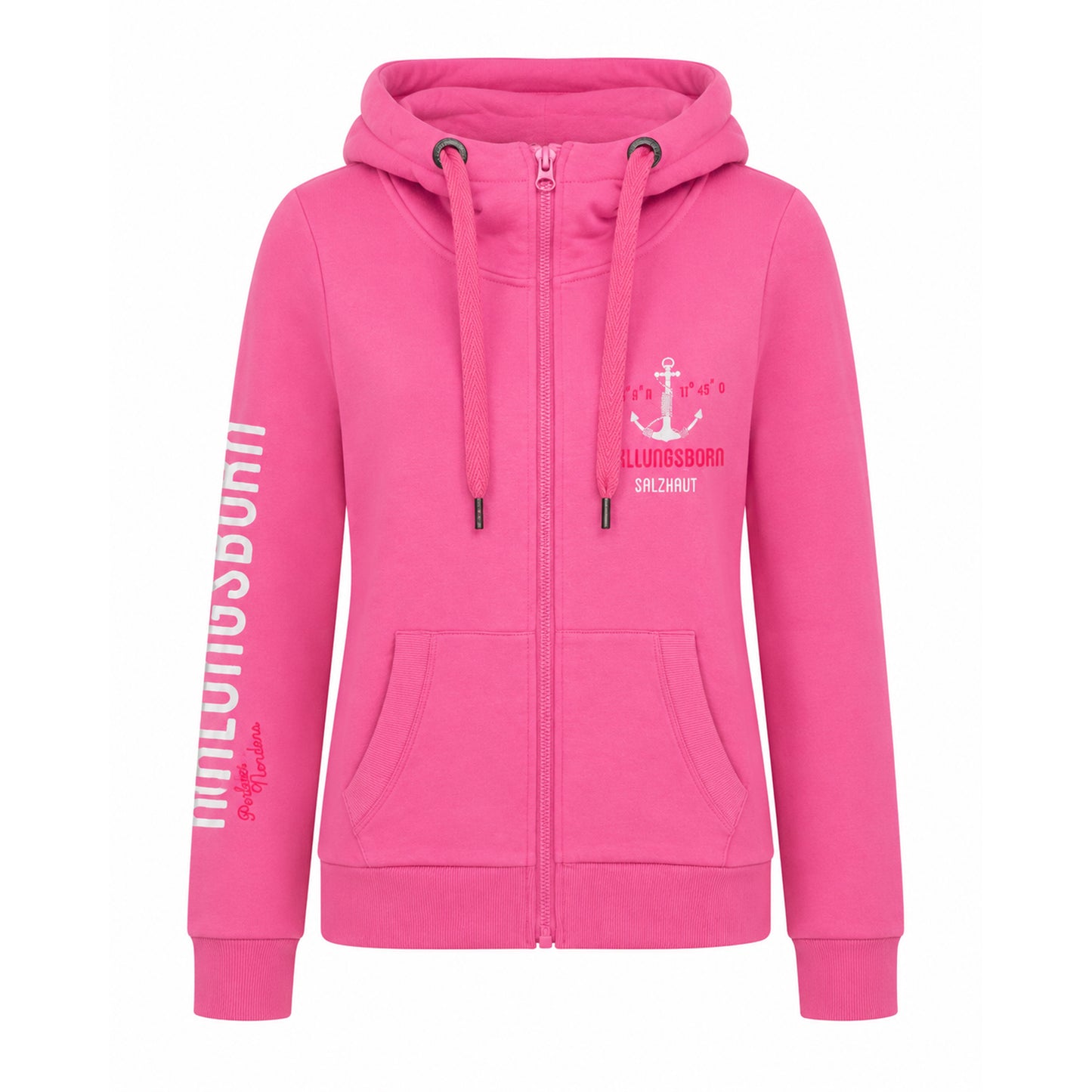 Salzhaut Damen Kapuzen-Sweatjacke Sööte "Kühlungsborn"