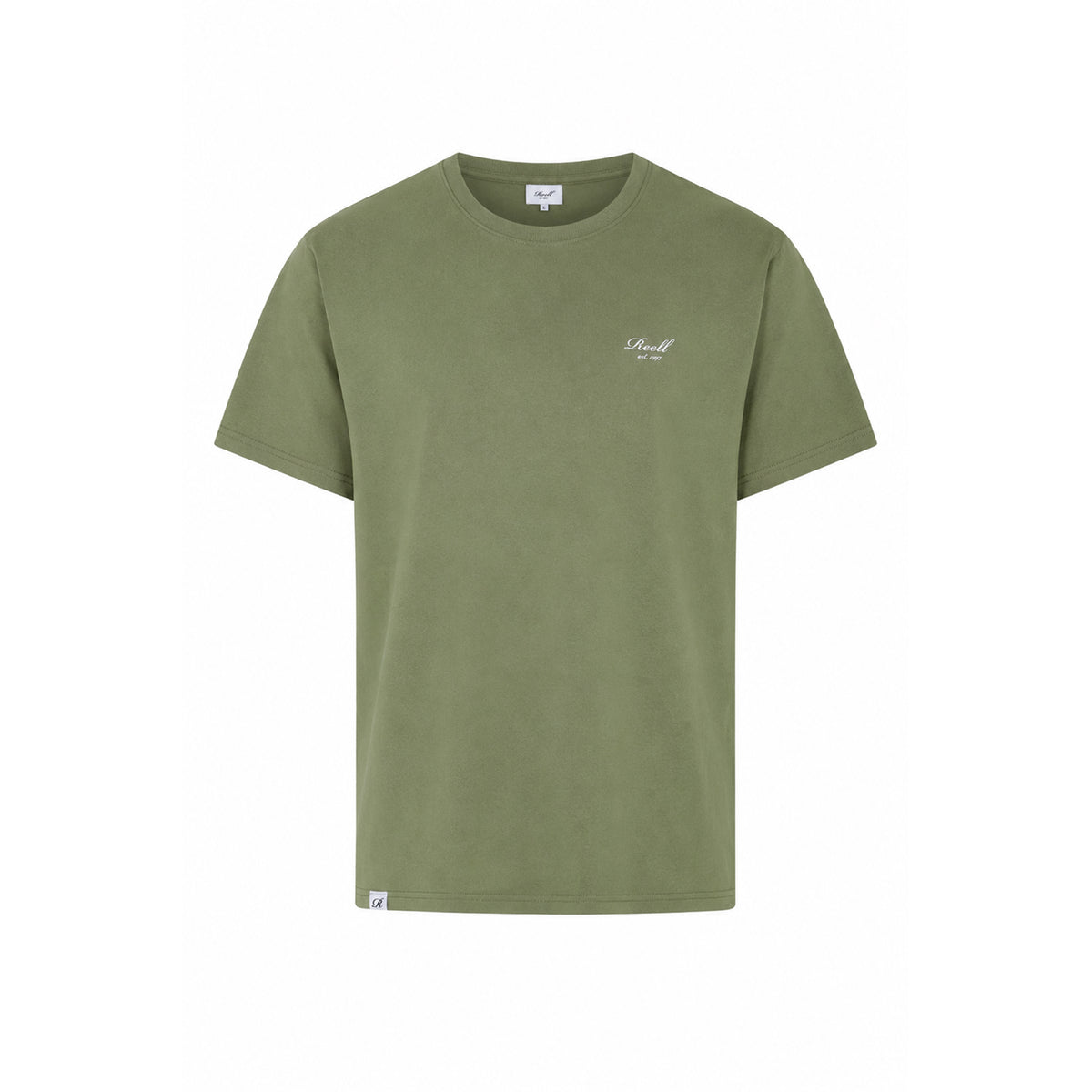Reell Herren T-Shirt Staple Logo - olive