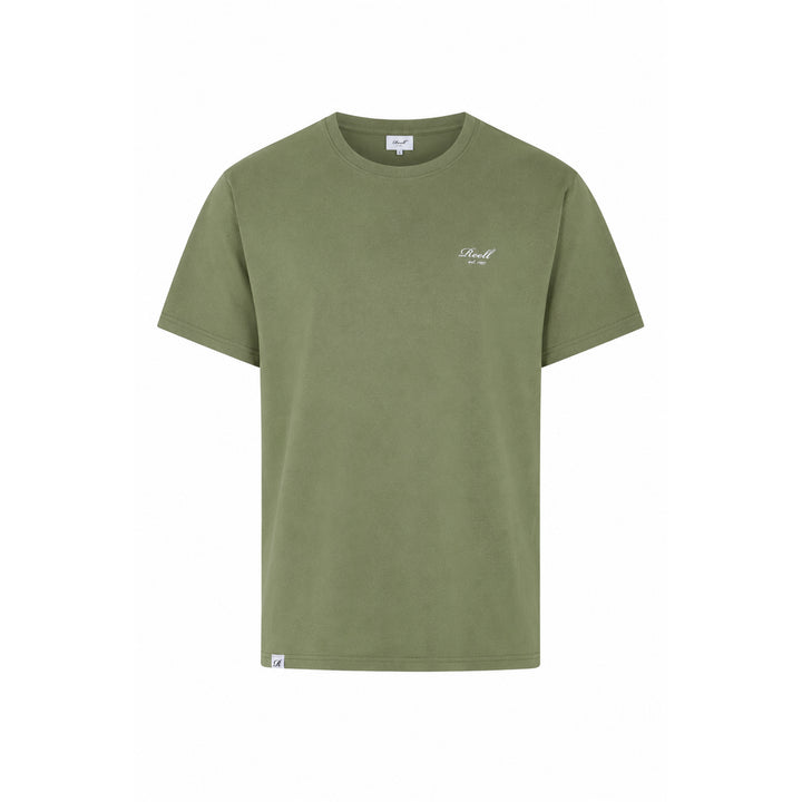 Reell Herren T-Shirt Staple Logo - olive
