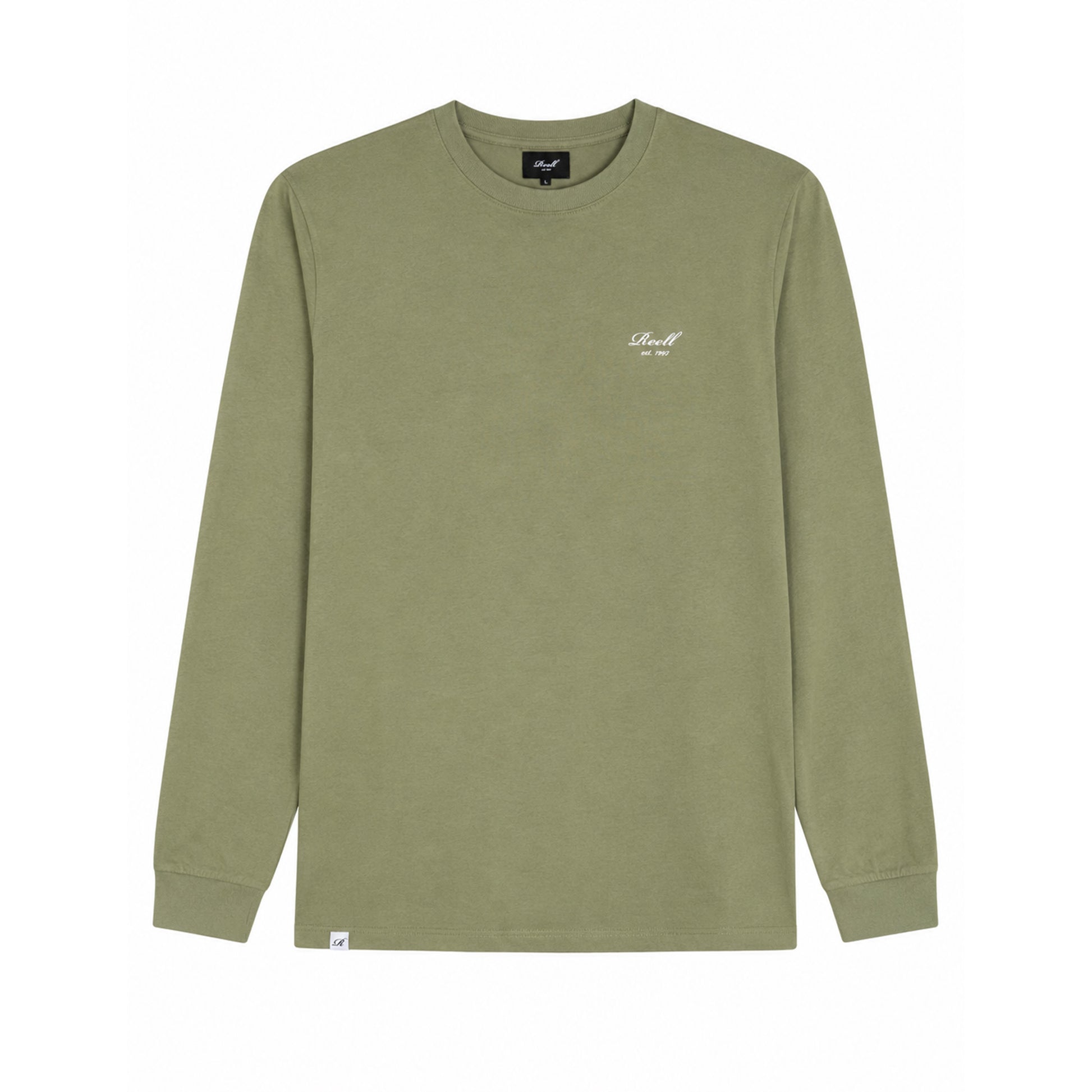 Reell Herren Langarmshirt Staple Logo