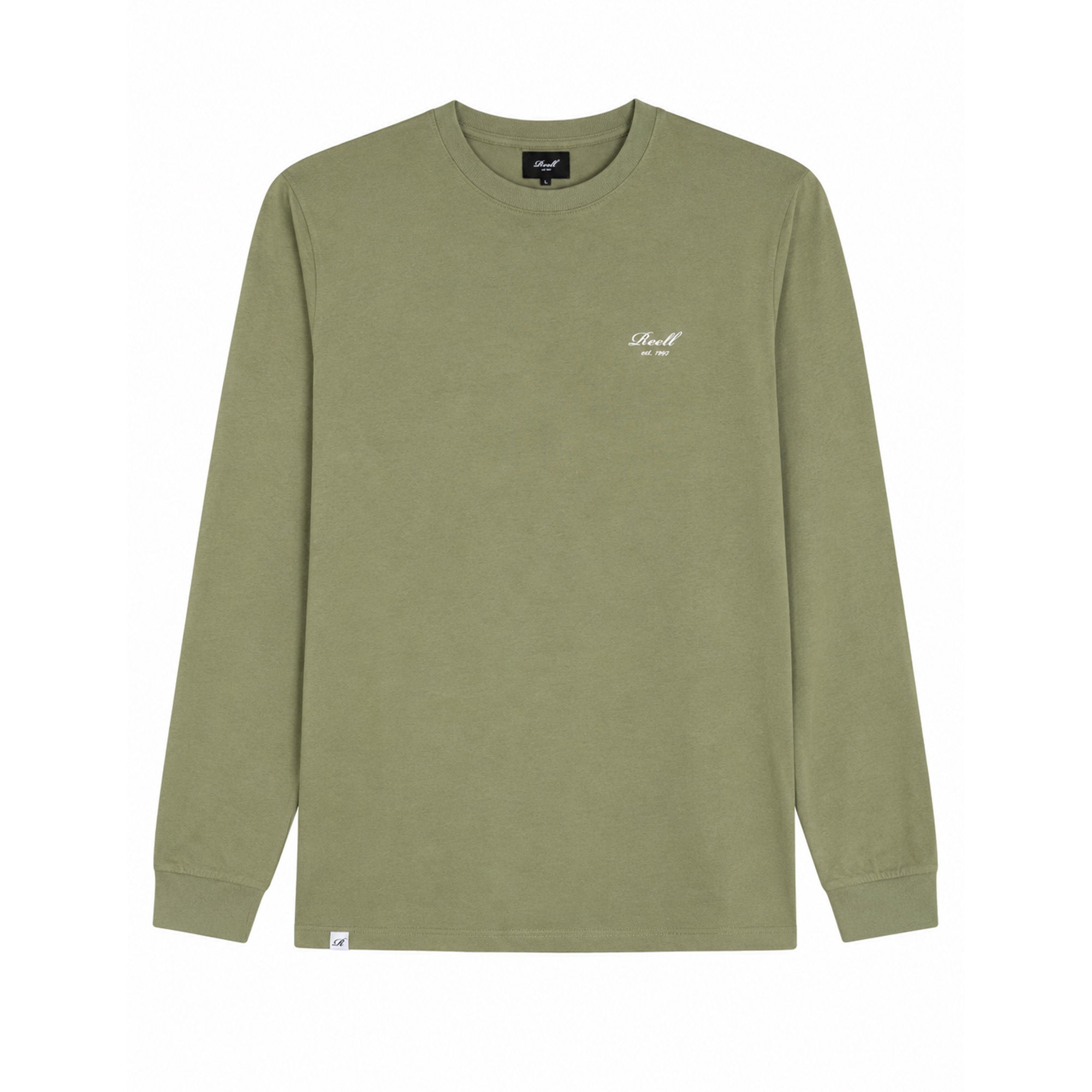 Reell Herren Langarmshirt Staple Logo