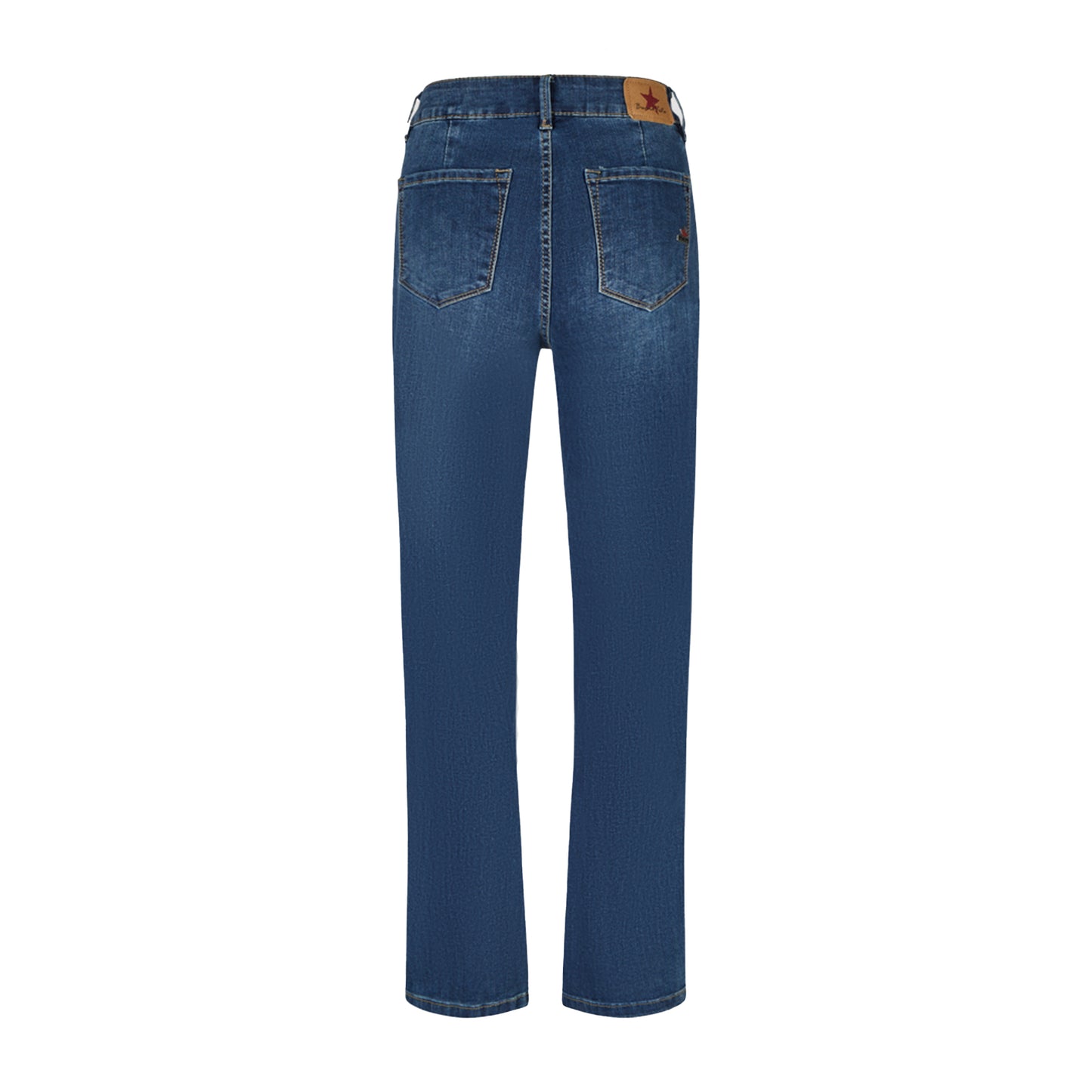 Buena Vista Damen Jeans Stella-Zip straight stretch denim