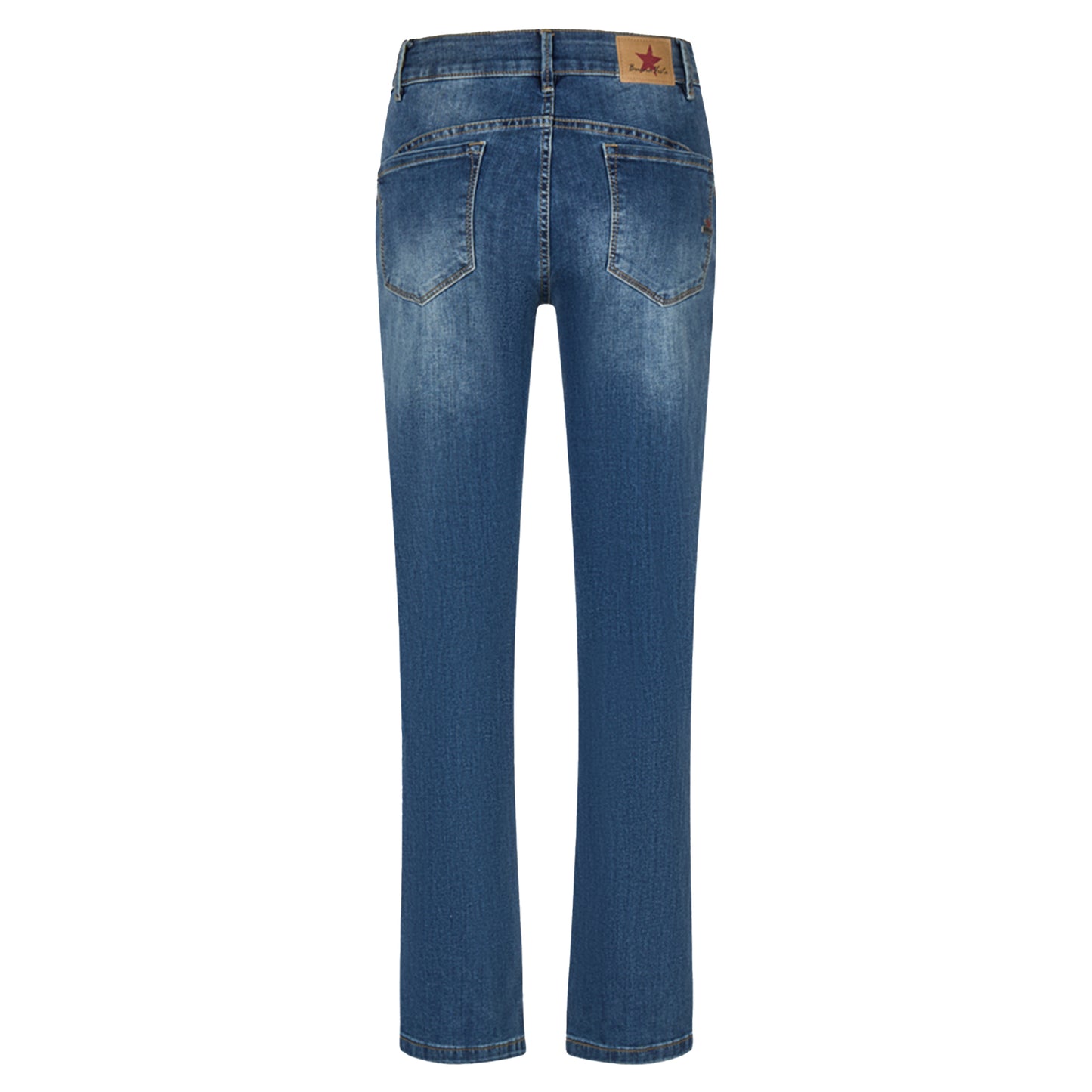 Buena Vista Damen Jeans Stella-Zip straight-S stretch denim