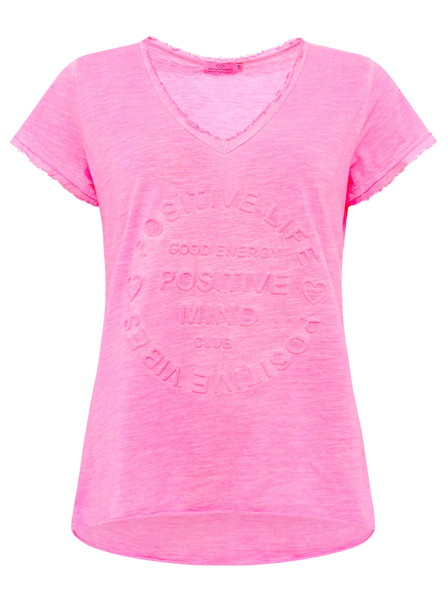 Zwillingsherz Damen T-Shirt BW "Positive Mind"