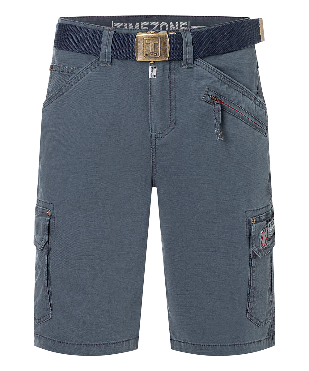 Timezone Herren Cargo-Short RykerTZ – washed blue