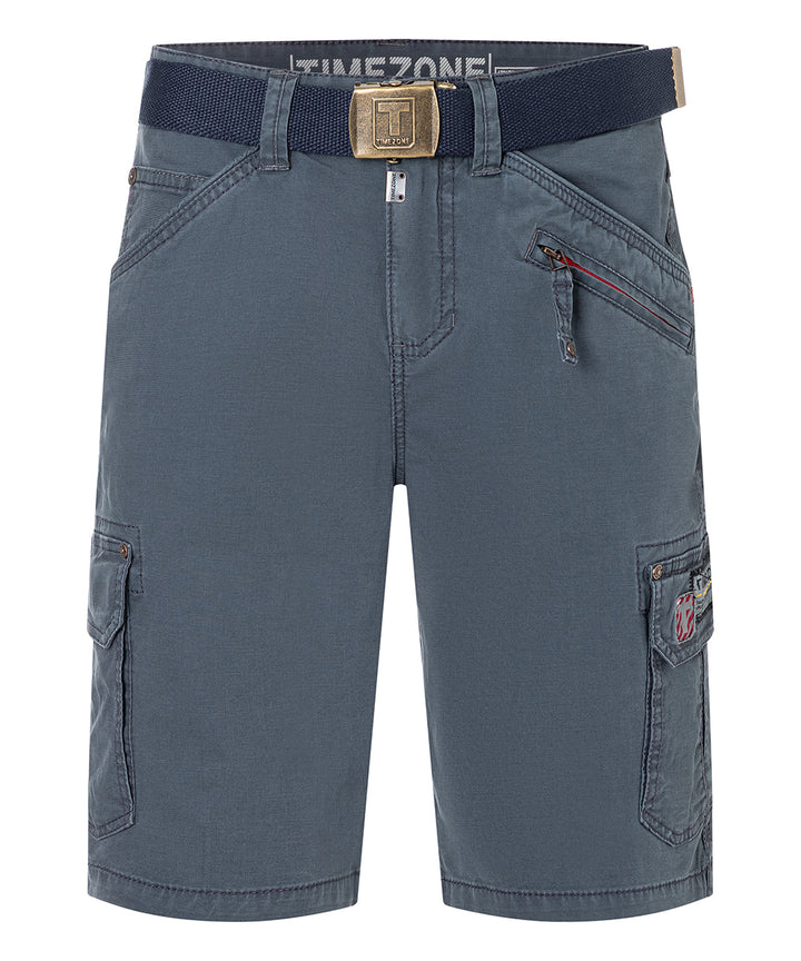 Timezone Herren Cargo-Short RykerTZ – washed blue