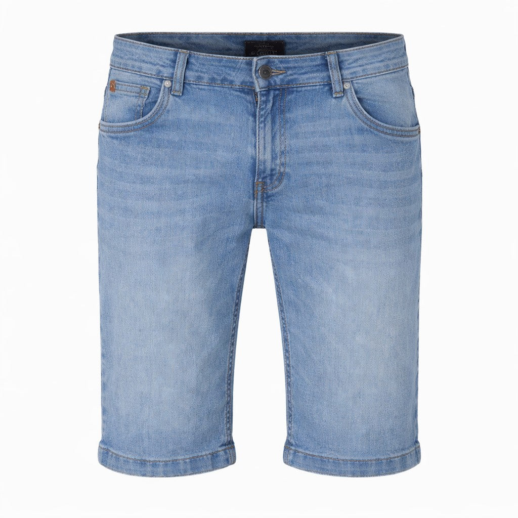 Timezone Herren Jeans-Short ScottyTZ Short – bleach wash