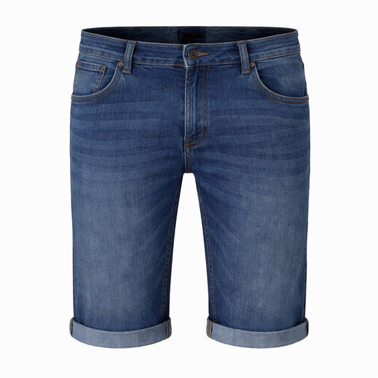 Timezone Herren Jeans-Short ScottyTZ Short – rough blue wash