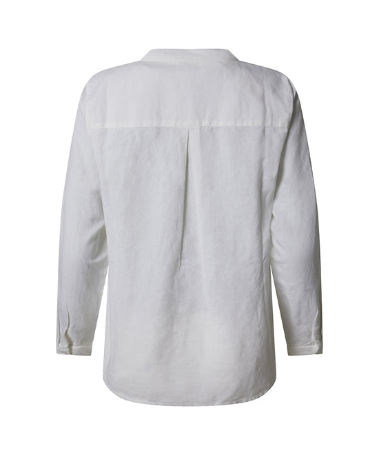 Timezone Damen Bluse Henley Linon Blouse